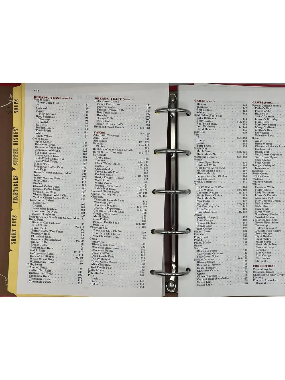 Vintage Betty Crocker's Picture Cookbook: 1950 Facsimile, Ring Binder